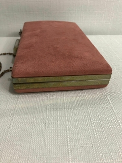 BOLSA CLUTCH ROSA QUEIMADO - TAMANHO ÚNICO na internet