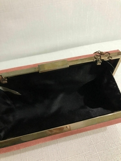 BOLSA CLUTCH ROSA QUEIMADO - TAMANHO ÚNICO na internet