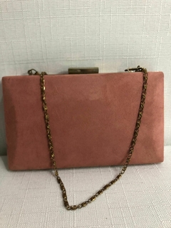 BOLSA CLUTCH ROSA QUEIMADO - TAMANHO ÚNICO - Newold Aquisição Brechó RJ