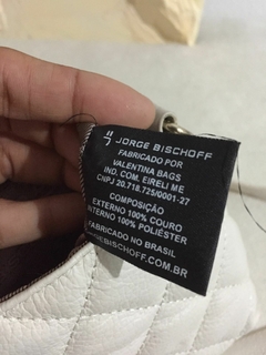 Imagem do BOLSA JORGE BISCHOFF OFF-WHITE - PEQUENA