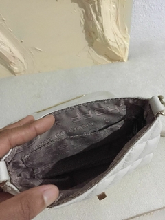 BOLSA JORGE BISCHOFF OFF-WHITE - PEQUENA