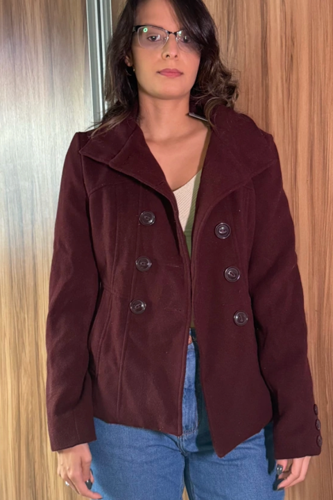 Casaco Vinho - comprar online