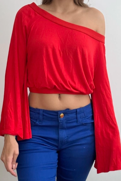 Blusa Lança Perfume Vermelha - comprar online