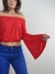 Blusa Lança Perfume Vermelha - Achados de Luxo Loja
