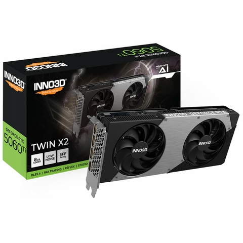 PLACA DE VIDEO RTX 5060 TI 8GB 128BITS GDDR7 TWIN X2 - INNO3D