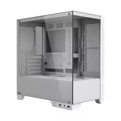 GABINETE GAMER FORCEFIELD TWR WHITE GHOST- GFFTWRWG
