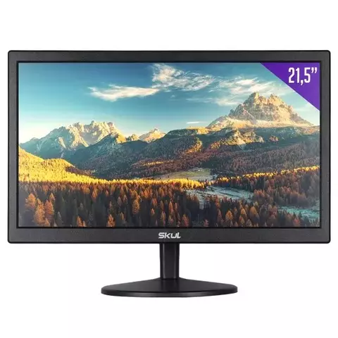 MONITOR SKUL 21,5 OFFICE LED 5MS COM ENTRADA HDMI+VGA - SM2155MS