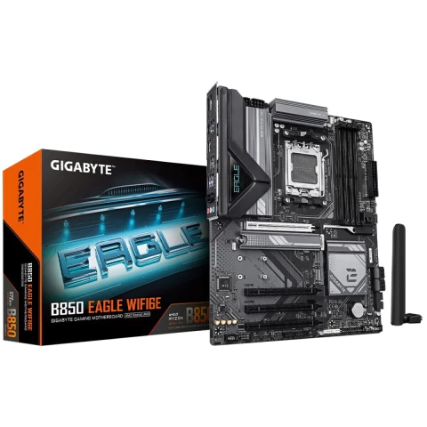 PLACA MAE GIGABYTE B850 EAGLE WIFI6E, DDR5, SOCKET AMD AM5, ATX, CHIPSET AMD B850, B850-EAGLE-WIFI6E - comprar online