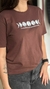 T-Shirt Frase Motivacional Marrom - comprar online