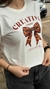 T-Shirt Laço Off na internet