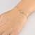 Pulseira Feminina Ponto de Luz e Fé Amoeto Banhado a Ouro 18k - comprar online