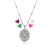 Colar Relicário Feminino Aromaterapia Amoeto Oval - loja online