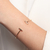 Bracelete Feminino Amoeto Meio Aro Fino T Semijoia