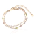 Pulseira Feminina Amoeto Mini Tifany com Perolas - comprar online