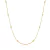 Colar Gravata Bolinhas Oval Amoeto Banhado a Ouro 18k - comprar online