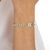 Pulseira Feminina Flecha e Olho Grego Amoeto Banho Ouro 18k - comprar online
