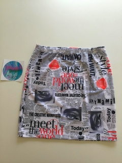 Pollera lycra - comprar online