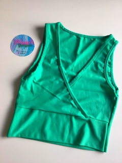 Top lycra cruzado - comprar online