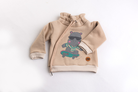 Buzo Jacinto Beige combinado