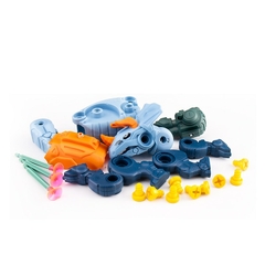 Conjunto de construção de dinossauros - LionCat Store