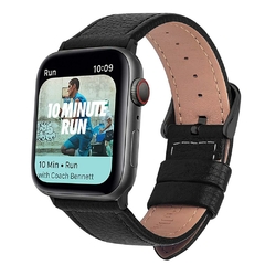 Pulseira de couro para Apple iwatch séries 3,4,5,6,SE,7 na internet