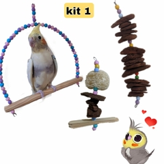 Kit Brinquedo para aves - balanço - comprar online