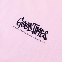Camiseta Básica Good Times - Eye Letters - Rosa na internet