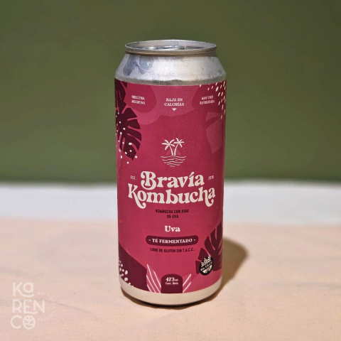KOMBUCHA UVA X473ML BRAVIA SIN TACC