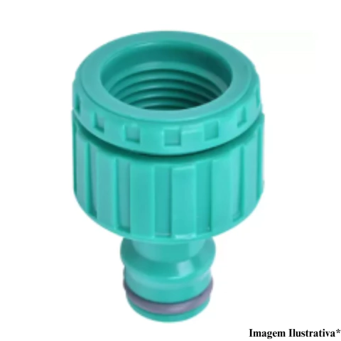 ADAPTADOR FEMEA DE ENGATE RÁPIDO TRAMONTINA - 78502/750 VERDE