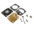 REPARO CARBURADOR HUSQ...236/235/240/435 (MOD. ZAMA/WALBRO) C/KIT AGULHA "ARGON" - 21484 - comprar online