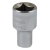 SOQUETE ESTRIADO 1/2 17MM 43601/117 - Vale Motores - Roçadeiras, Motosserras, Geradores, Ferramentas, EPI's, Jardinagem, Acessórios 