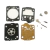 REPARO CARBURADOR HUSQ...236/235/240/435 (MOD. ZAMA/WALBRO) C/KIT AGULHA "ARGON" - 21484 na internet