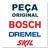 Flange De Fixacao e Porca de Aperto Do Disco Esmerilhadeira Bosch - 1603.345.043-000 - 2605.703.014-000 - loja online