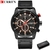Imagem do Relógio Masculino Curren Chono Edition Pulseira Couro Legítimo Linha Luxo