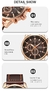 Imagem do Relógio Masculino Curren Chono Edition Pulseira Couro Legítimo Linha Luxo