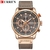 Relógio Masculino Curren Chono Edition Pulseira Couro Legítimo Linha Luxo - Maldonado Corp.