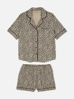 Pijama Corto Animal Print.
