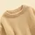 0-9m outono nova roupa do bebê das meninas dos meninos camisola do bebê da cri