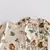 Conjunto de pijama de algodão coreano infantil, animal print, roupa de dormir p - Tino Raposo Outlet Infantil