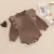 Body Baby romper manga longa com babados - Tino Raposo Outlet Infantil