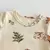 Conjunto de pijama de algodão coreano infantil, animal print, roupa de dormir p - comprar online