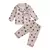 Pijama Infantil Ursinho calça comprida + cardigan - Tino Raposo Outlet Infantil