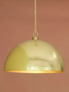 Lampara Colgante Roy Metal Dorado - comprar online