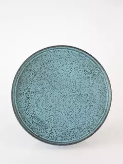 Plato Postre Stoneware Night Sky Azul 21.5 Cm