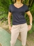 Blusa Decote V Lisa na internet