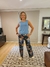 Calça Pantalona Estampada na internet