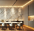 Revestimento Decorativo Premium | Placa Marmorizada Calacatta Dourada | 2,44m x 1,22m - 2,97m² de Cobertura