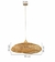 Lustre Pendente Borneu - Linha Natural/Fibra de Bambu - 50/60cm - comprar online