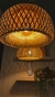 Lustre Pendente Sumatra - Linha Natural/Fibra de Bambu - 45/55cm - loja online