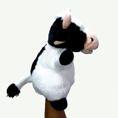 Fantoche Vaca | Pelúcia Animal Grande - monkinoa
